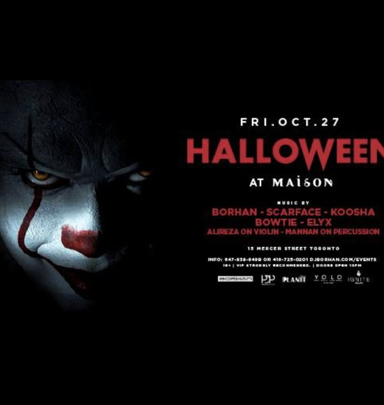 Halloween at Maison